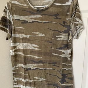 Target camo tee, size small.
